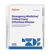 image of 2025 Coding Companion® for Emergency Medicine/Critical Care/Infectious Disease (Spiral)
